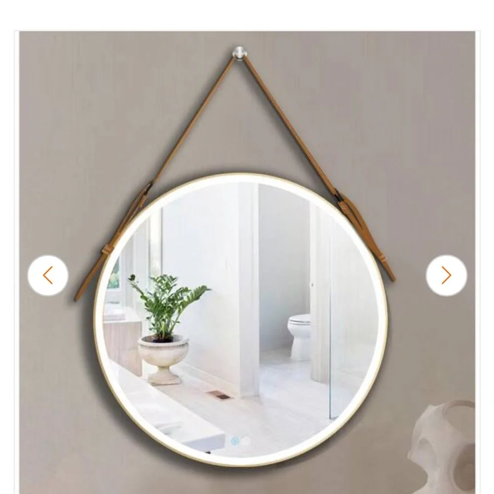 Round LED decorative bathroom mirror with anti-fog BRAND NEW